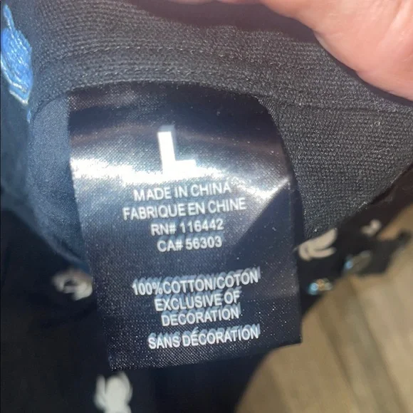 Lurking Class Black Skull Spider Embroidered Overalls - Picture 4 of 4